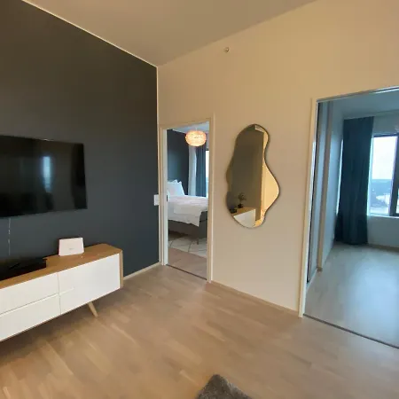 Sky View-27Th Floor Modern Apartment Kids Welcome הלסינקי