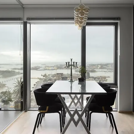 Sky View-27Th Floor Modern Apartment Kids Welcome Lägenhet *